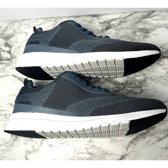 Nautica Lightweight Mesh Lace Up Sneaker Blue White Women Size 8.5 Finnian - Picture 3 of 6